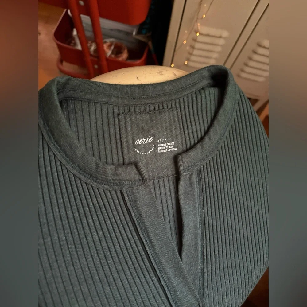Aerie Ribbed Long Sleeve - Picture 6 of 7